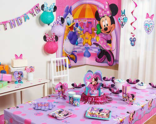 Minnie Mouse Bowtique Decorations Party Supplies - Buy Minnie Mouse Table Decorations Party Supplies Online at Price -