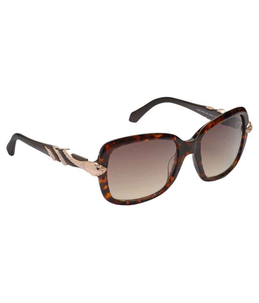 Roberto Cavalli - Brown Square Sunglasses ( RC LESATH 879S 57G|56 ...