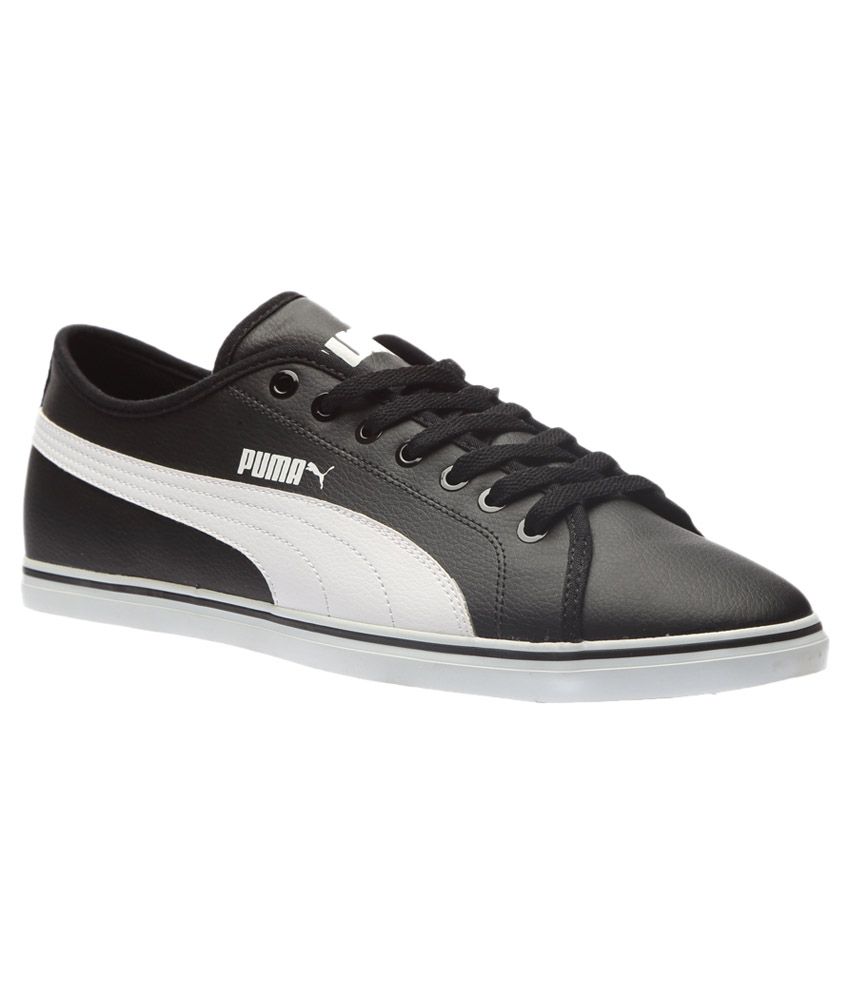 Puma Black Canvas Shoes - Buy Puma Black Canvas Shoes Online at Best ...