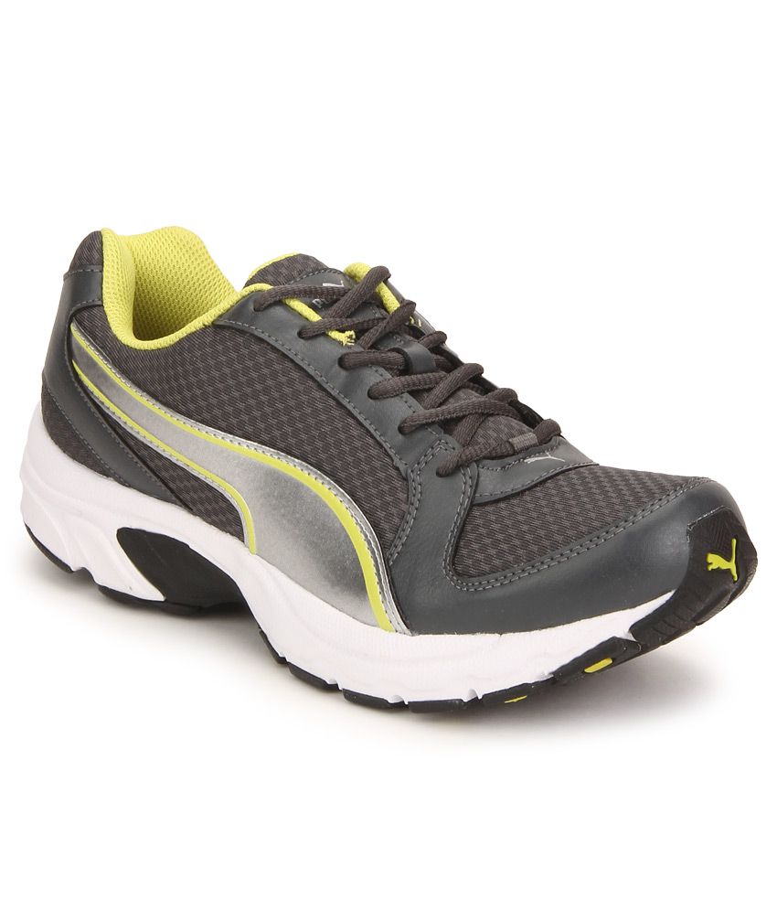 Puma Gray Running Sports Shoes - Buy Puma Gray Running Sports Shoes ...