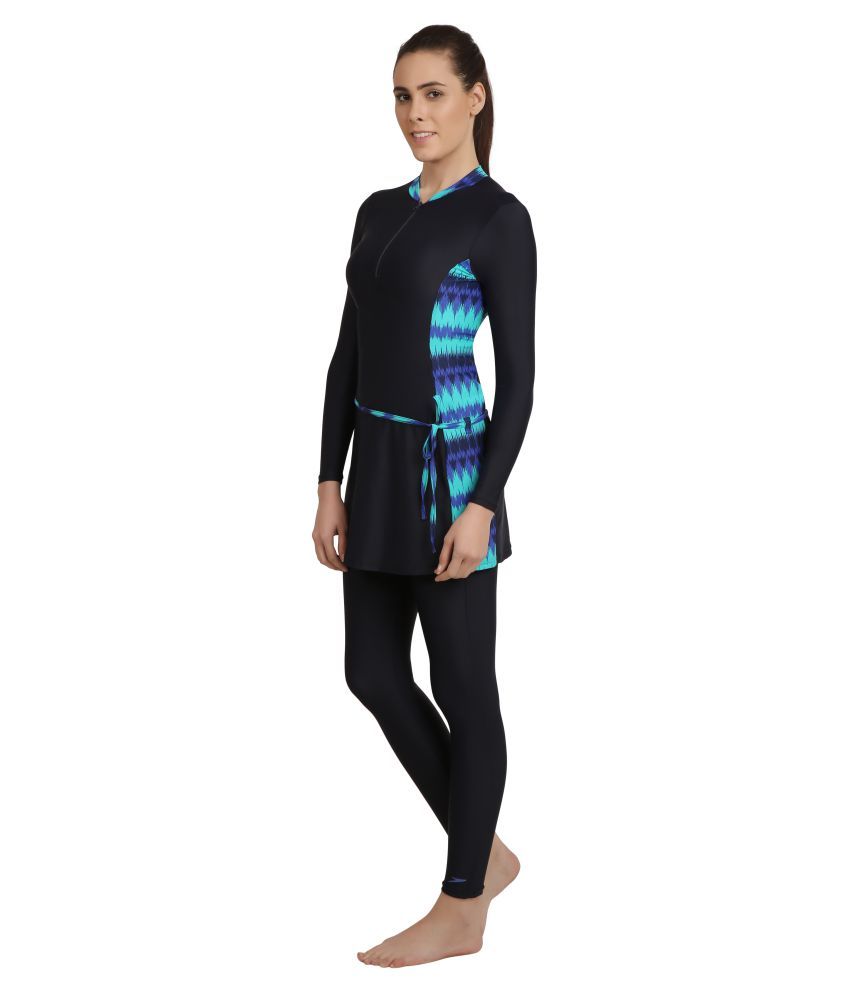 Speedo Black Polyester Blend Swimwear Swimming Costume Buy Speedo