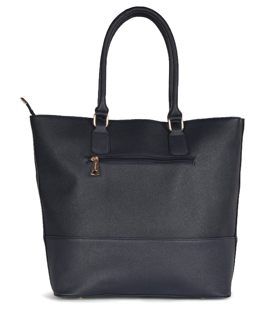 Diana Korr Blue Faux Leather Shoulder bag - Buy Diana Korr Blue Faux ...
