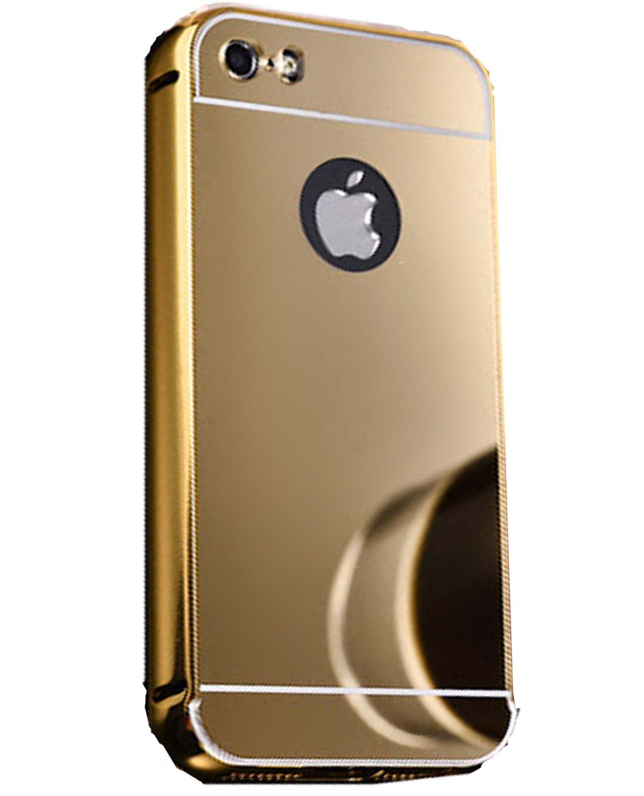Apple 5S Cover by JKR - Golden - Plain Back Covers Online at Low | Snapdeal India