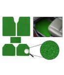 U E Green Car Floor Mats - Set of 5