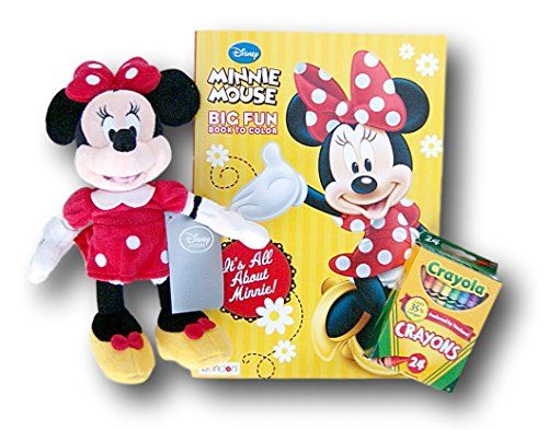 Download Disney Minnie Mouse Plush Doll Coloring Book And 24 Pack Crayola Crayons Buy Disney Minnie Mouse Plush Doll Coloring Book And 24 Pack Crayola Crayons Online At Low Price Snapdeal