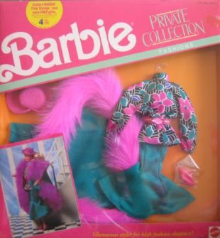 barbie private collection fashions