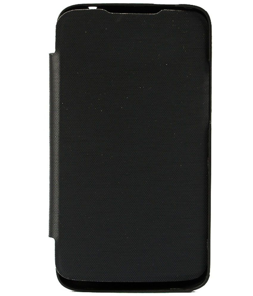 Videotronix Flip Covers For Gionee Pioneer P2S Black Flip Covers
