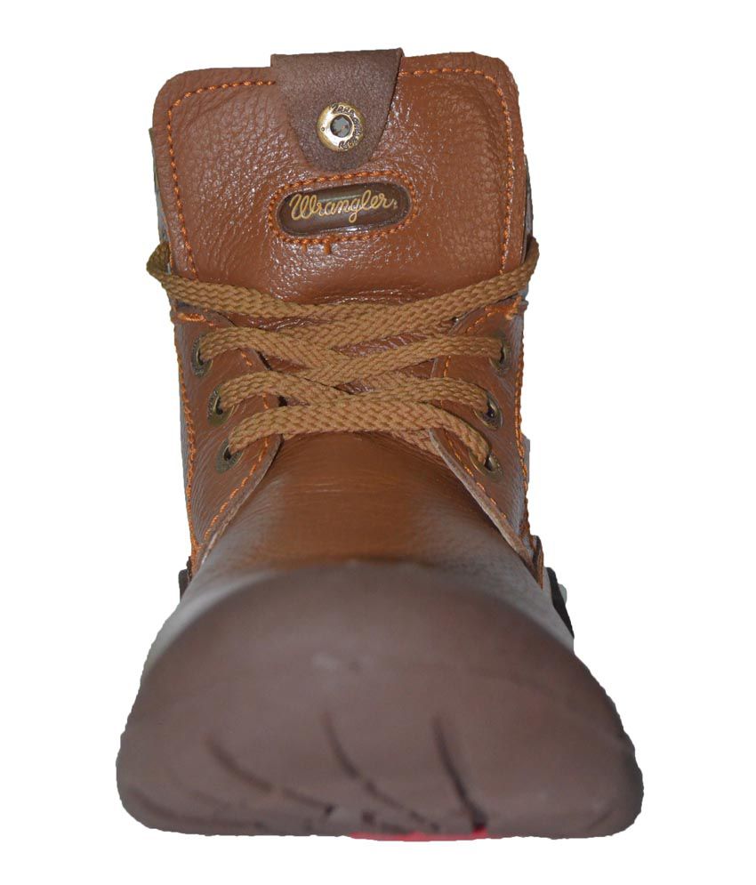 Wrangler Brown Boots - Buy Wrangler Brown Boots Online at Best Prices in  India on Snapdeal
