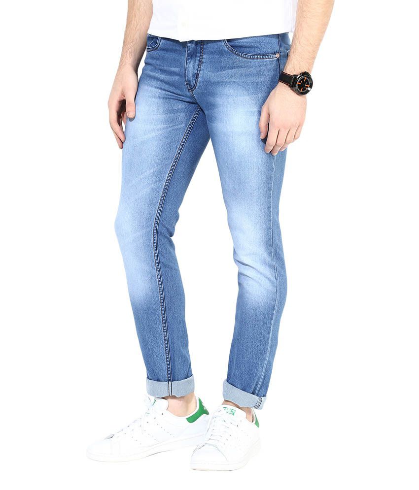 3 Concept Blue Slim Fit Jeans - Buy 3 Concept Blue Slim Fit Jeans ...