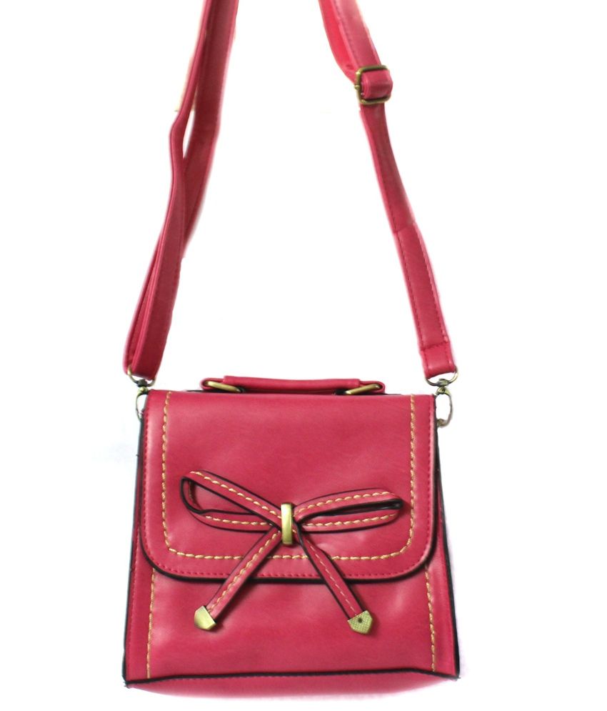 sling bag pink