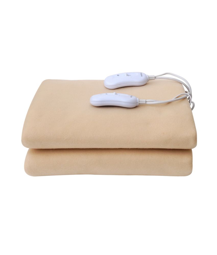Pindia Double Bed Heating Electric Blanket with Two Controller Polar