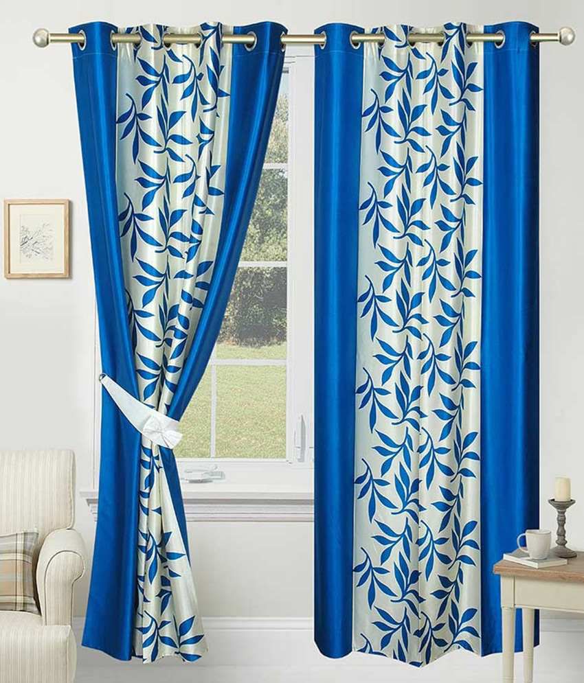     			Tanishka Fabs Blackout Curtain ( Pack of 1 ) - Multi Color