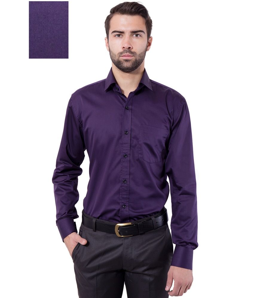 lavender colour formal shirt