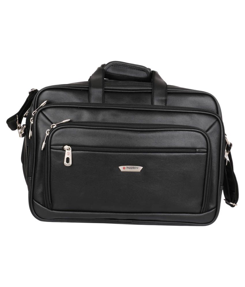 Sapphire Black Laptop Bag - Buy Sapphire Black Laptop Bag Online at Low ...