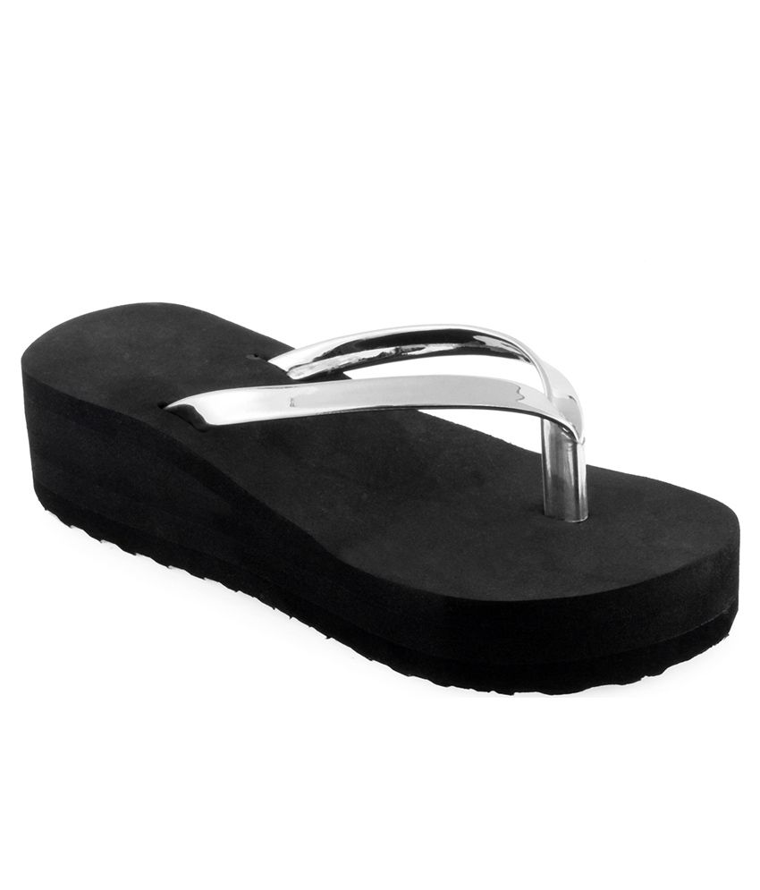     			Shoe Lab Silver Slippers