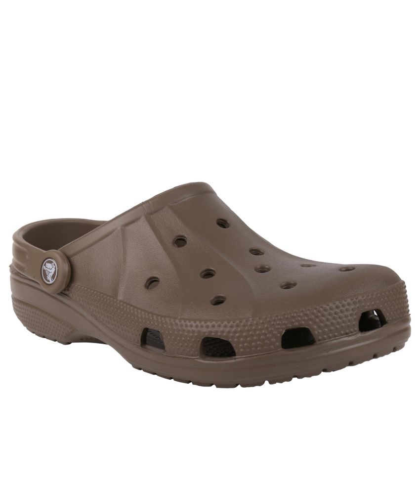 Crocs Brown Floater Sandals - Buy Crocs Brown Floater Sandals Online at ...