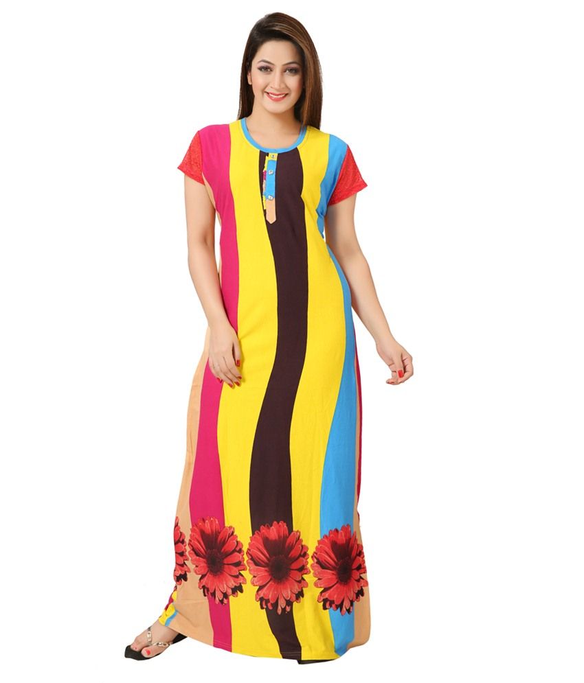 cotton nighty flipkart