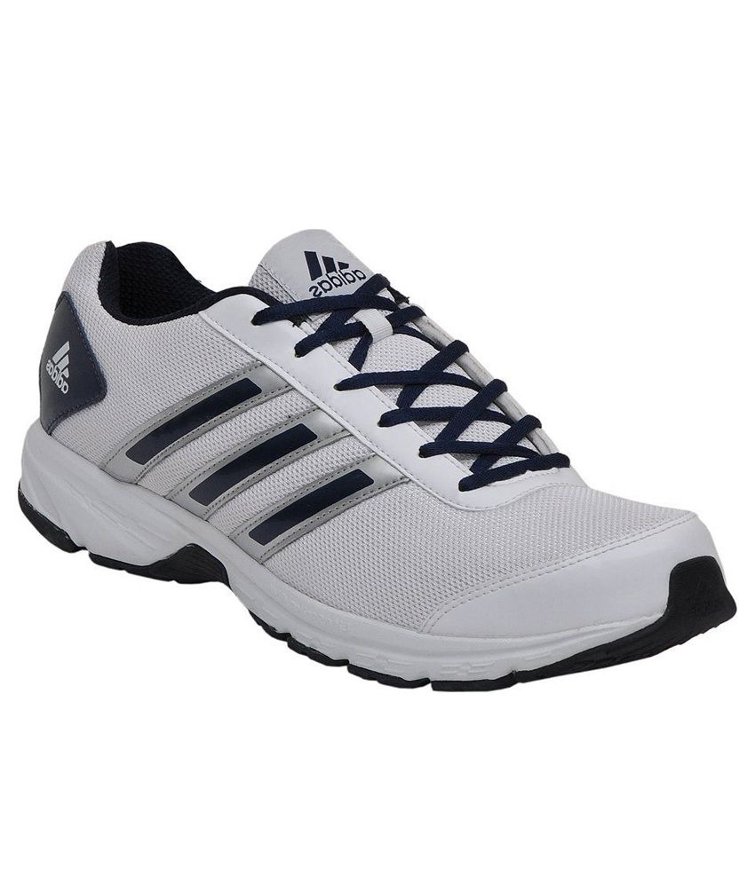Adidas White Running Sport Shoes - Buy Adidas White ...