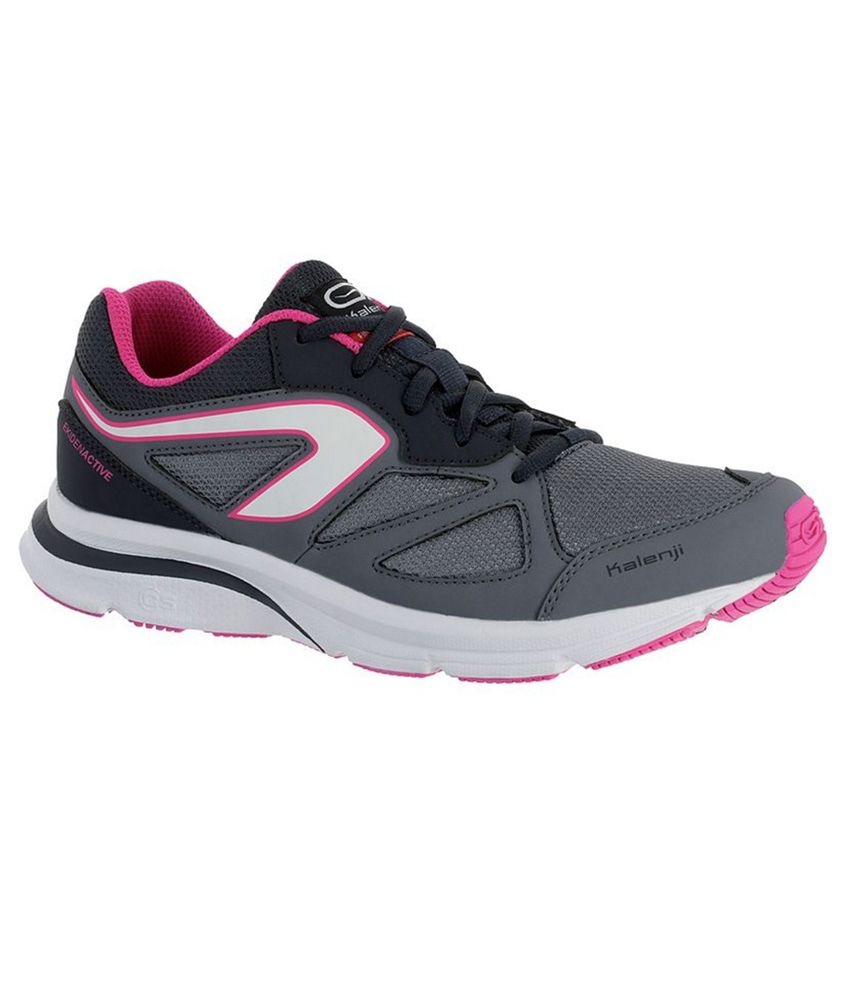 KALENJI Ekiden Active Women Running Shoes Grey: Buy Online at Best ...