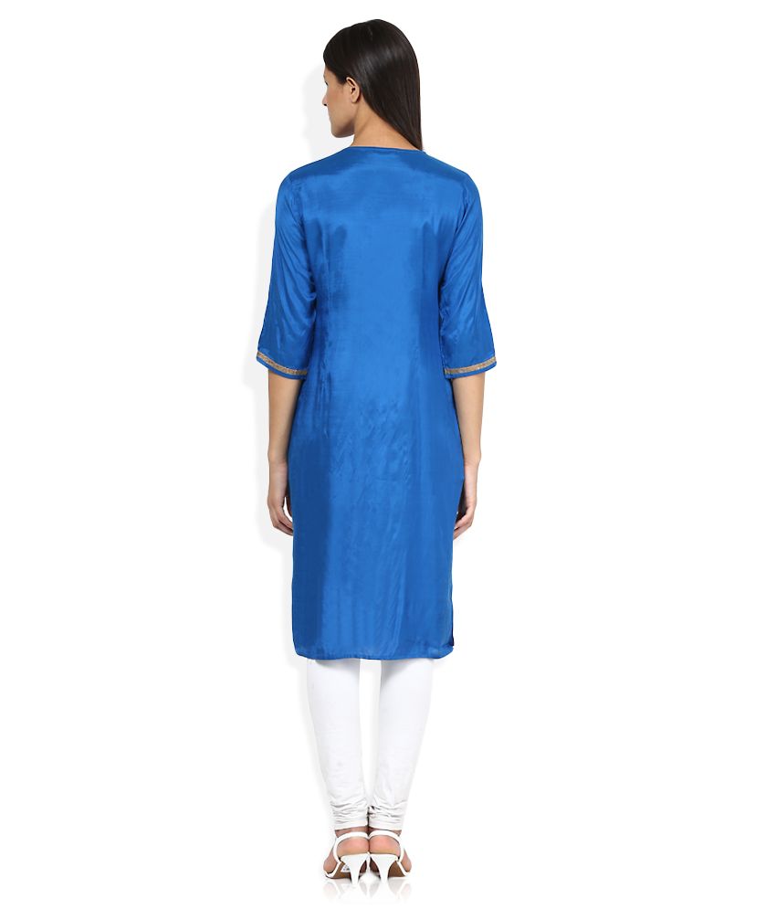 aurelia blue kurti