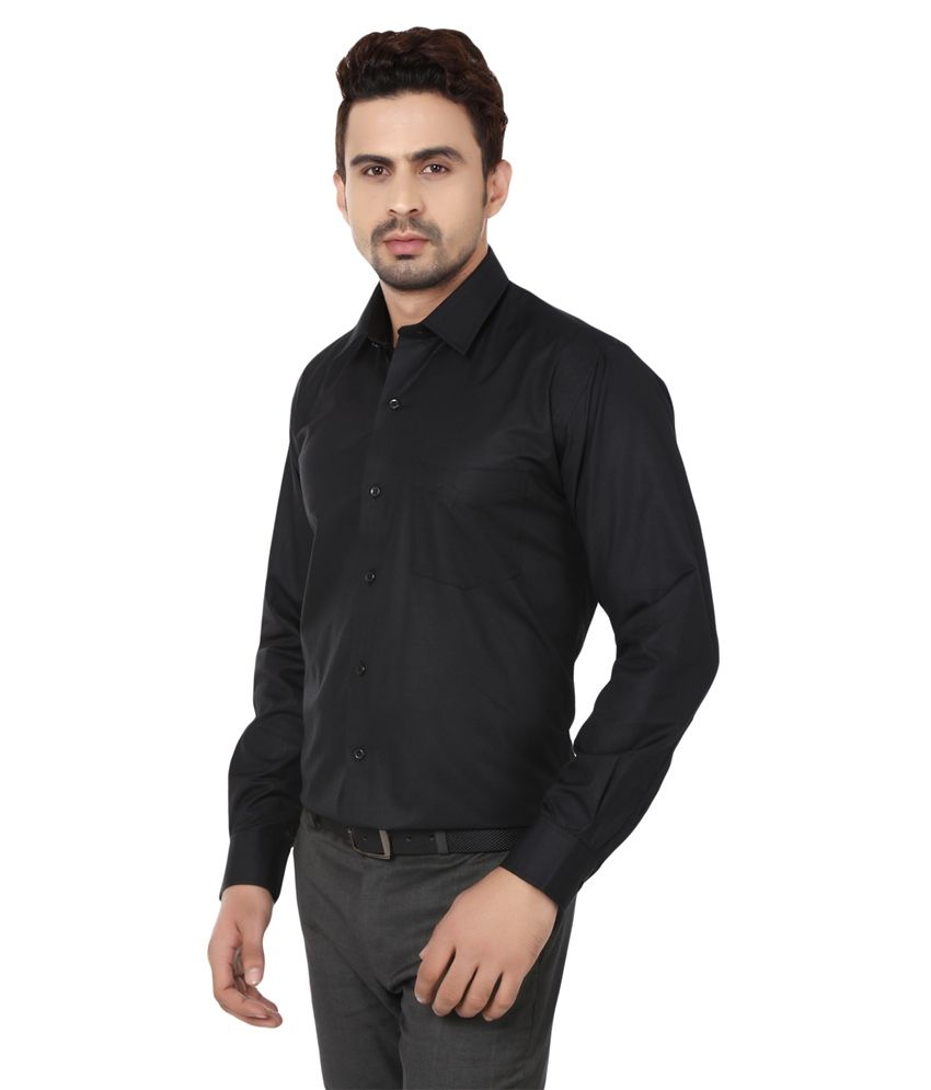Ip-man Black Casual Shirt - Buy Ip-man Black Casual Shirt Online at ...