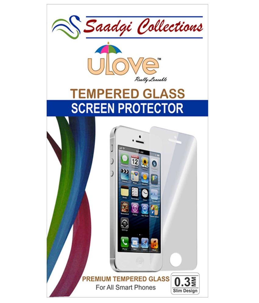 Intex Aqua Power Combo Of 2 Tempered Glass Screen Guard by Saadgi