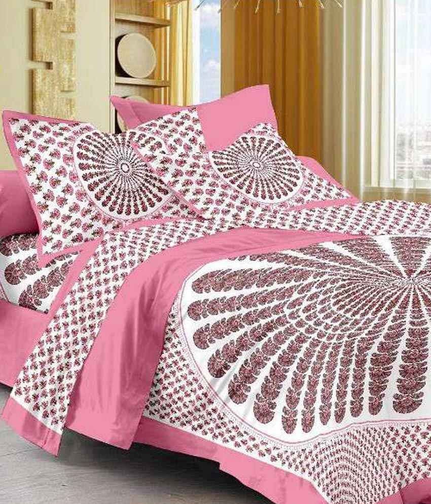 bed sheet double cotton