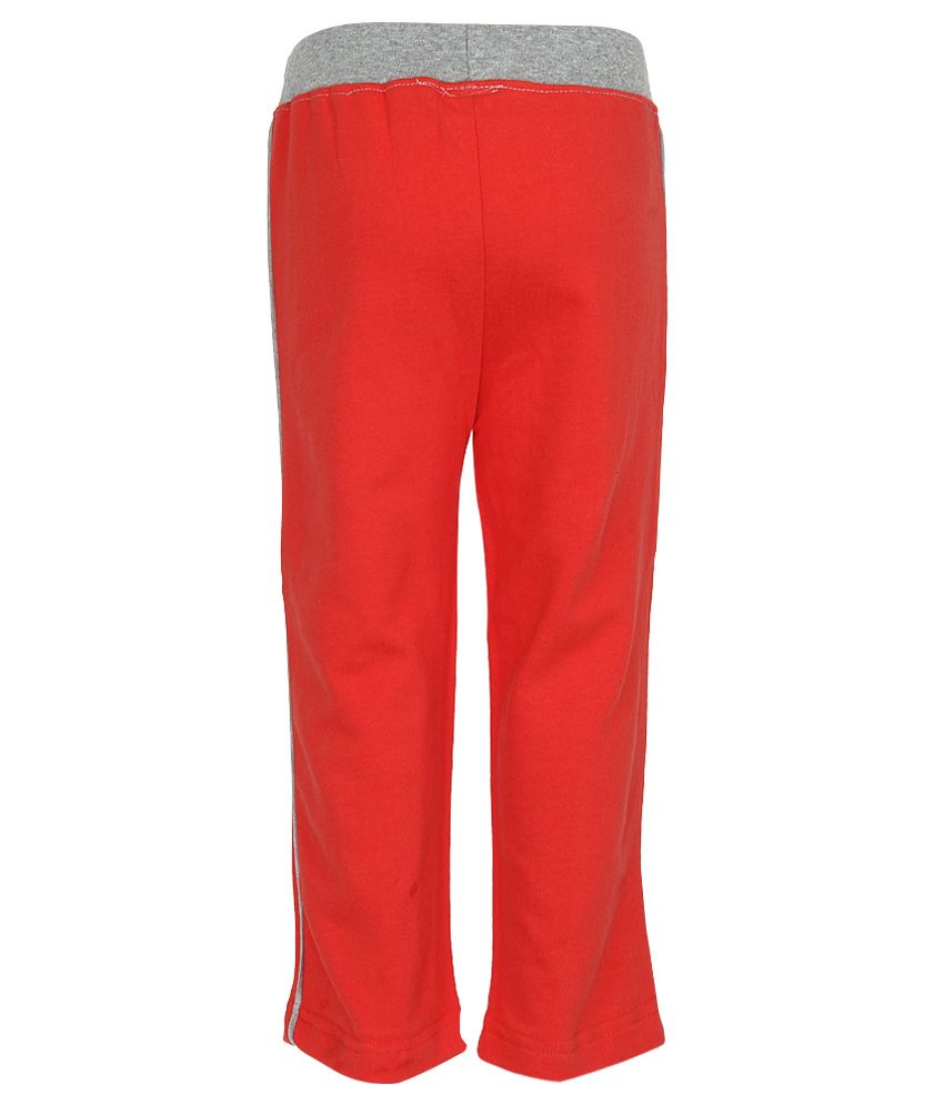 sporto red track pants
