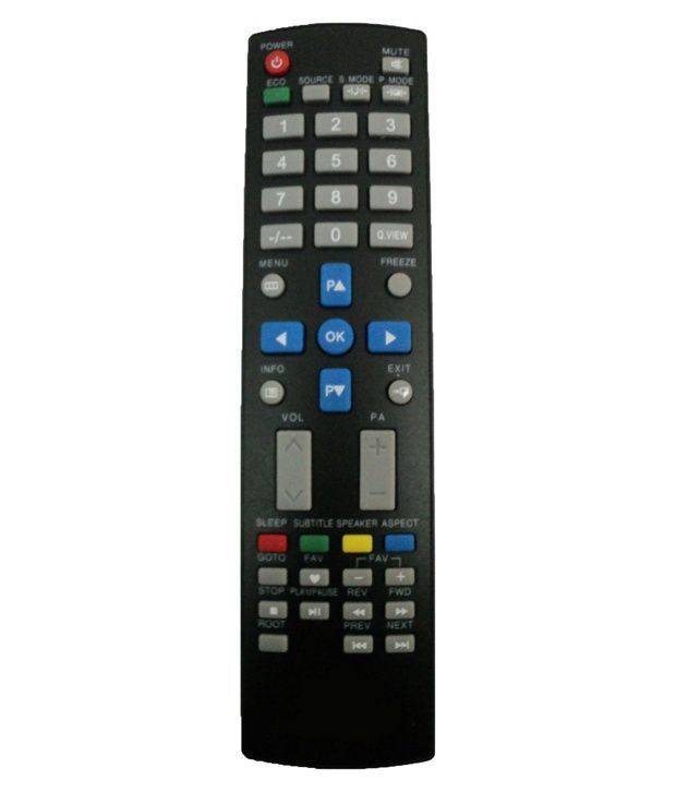 Buy KoldFire TV Remote Controller for Crown/Oscar LCD TV Online at Best