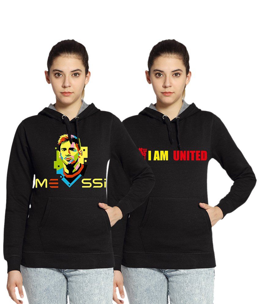 Buy Adro Pack Of 2 Black Printed Messi Football Manchester Printed Hooded Sweatshirts Online At Best Prices In India Snapdeal Are messi neymar suarez the greatest striking line of all time? snapdeal