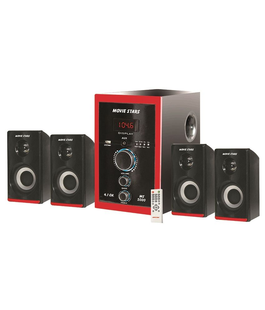 Buy Moviestars Ms5000 4 1 Speaker System Online At Best Price In India Snapdeal Now that you know what different qualities make a speaker great, it's time for the top 10 best 4.1 channel speakers available in india. snapdeal