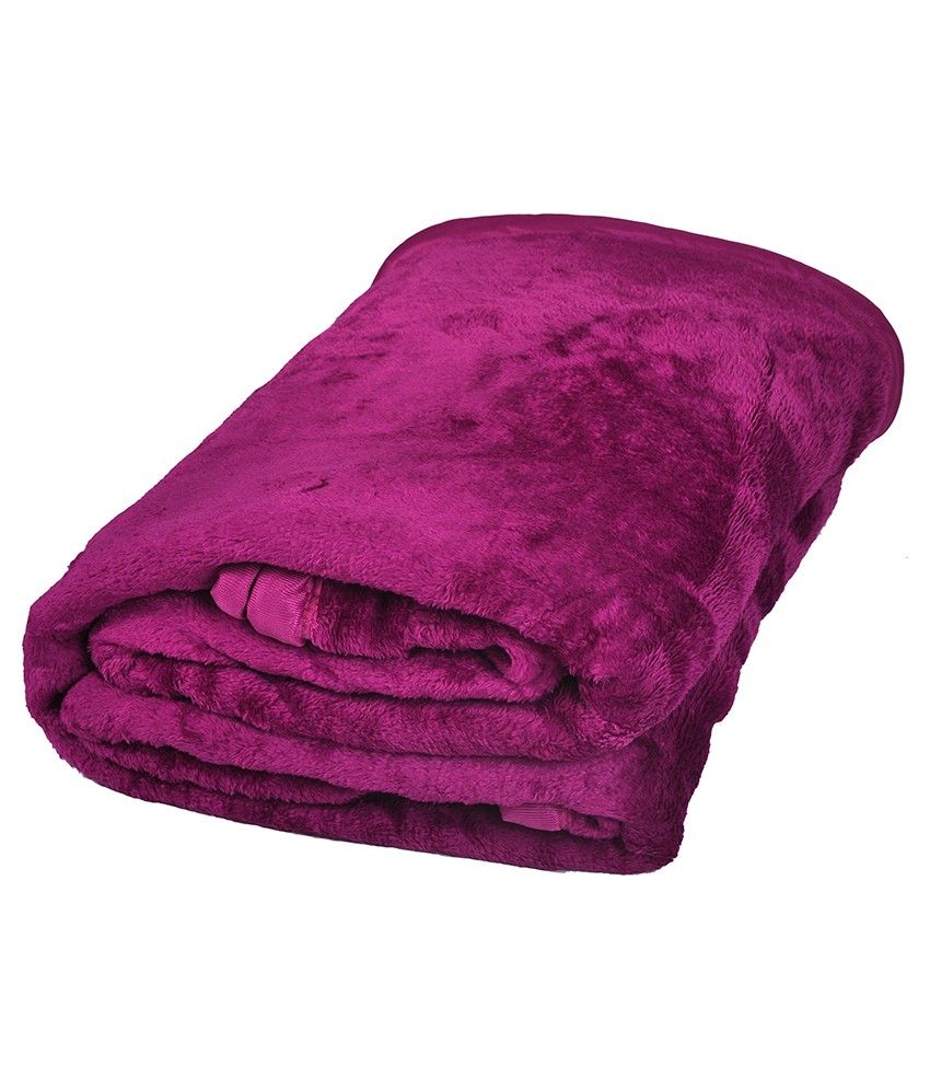 Shopgalore Purple Blends Double Blanket Buy Shopgalore Purple Blends