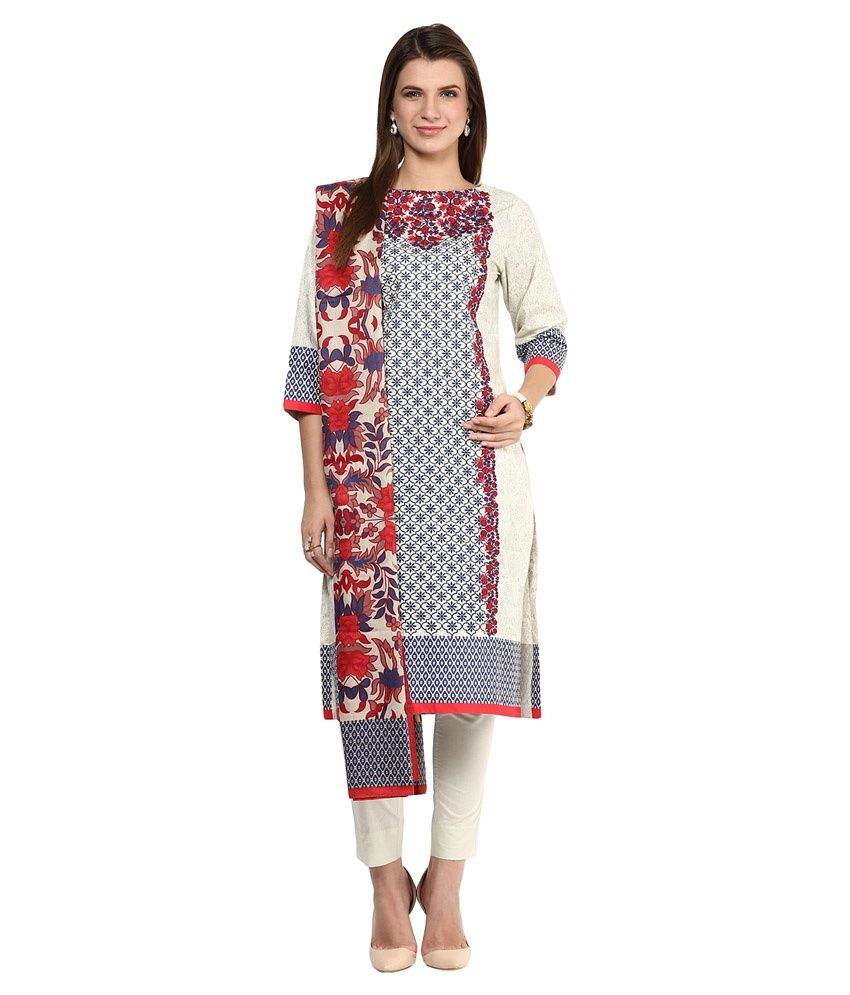 khaadi white dress