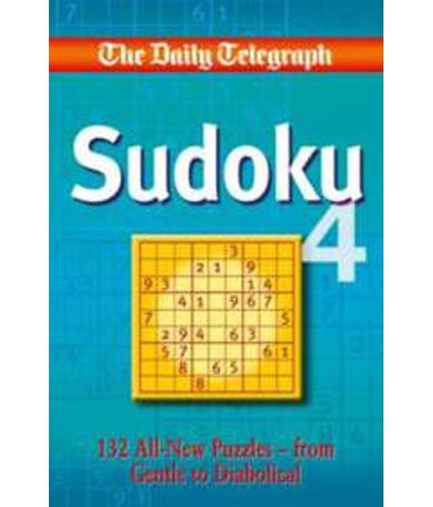 Daily Telegraph Sudoku 4 Buy Daily Telegraph Sudoku 4 Online At Low