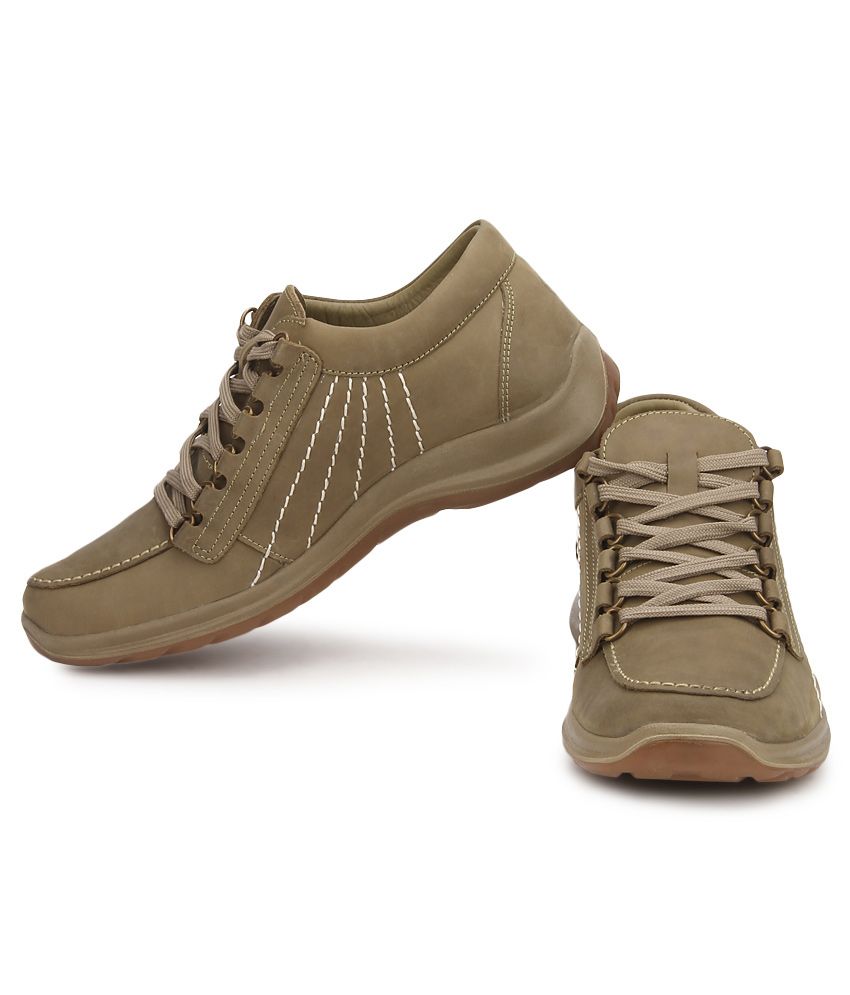 Woodland Khaki Casual Shoes Buy Woodland Khaki Casual Shoes