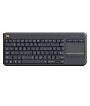 Logitech K400 Plus Wireless Touch TV Keyboard with Easy Media Control and Built-In Touchpad