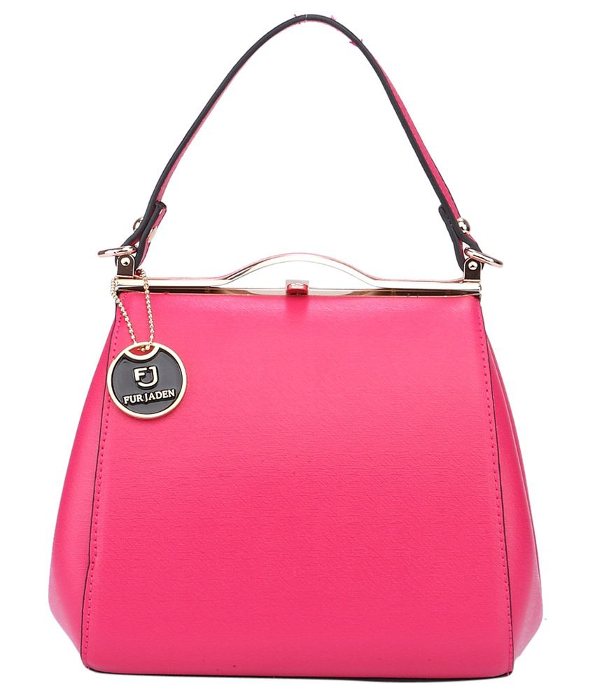 Buy Fur Jaden Pink Classy Shoulder Bag at Best Prices in India - Snapdeal