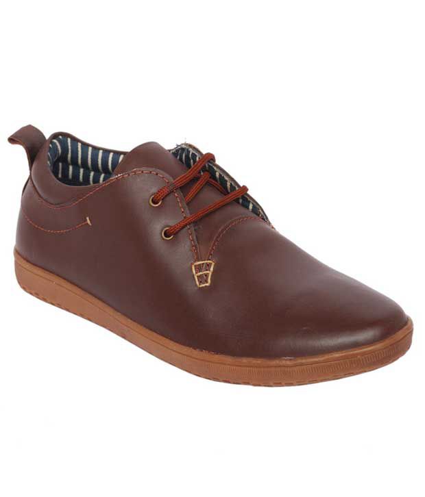 Karry Hues Brown Smart Casuals Shoes Price in India- Buy Karry Hues ...