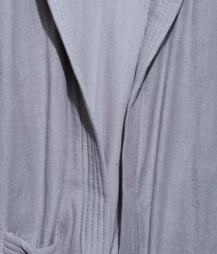 Sand Dune Gray Bathrobes For Women Buy Sand Dune Gray Bathrobes For