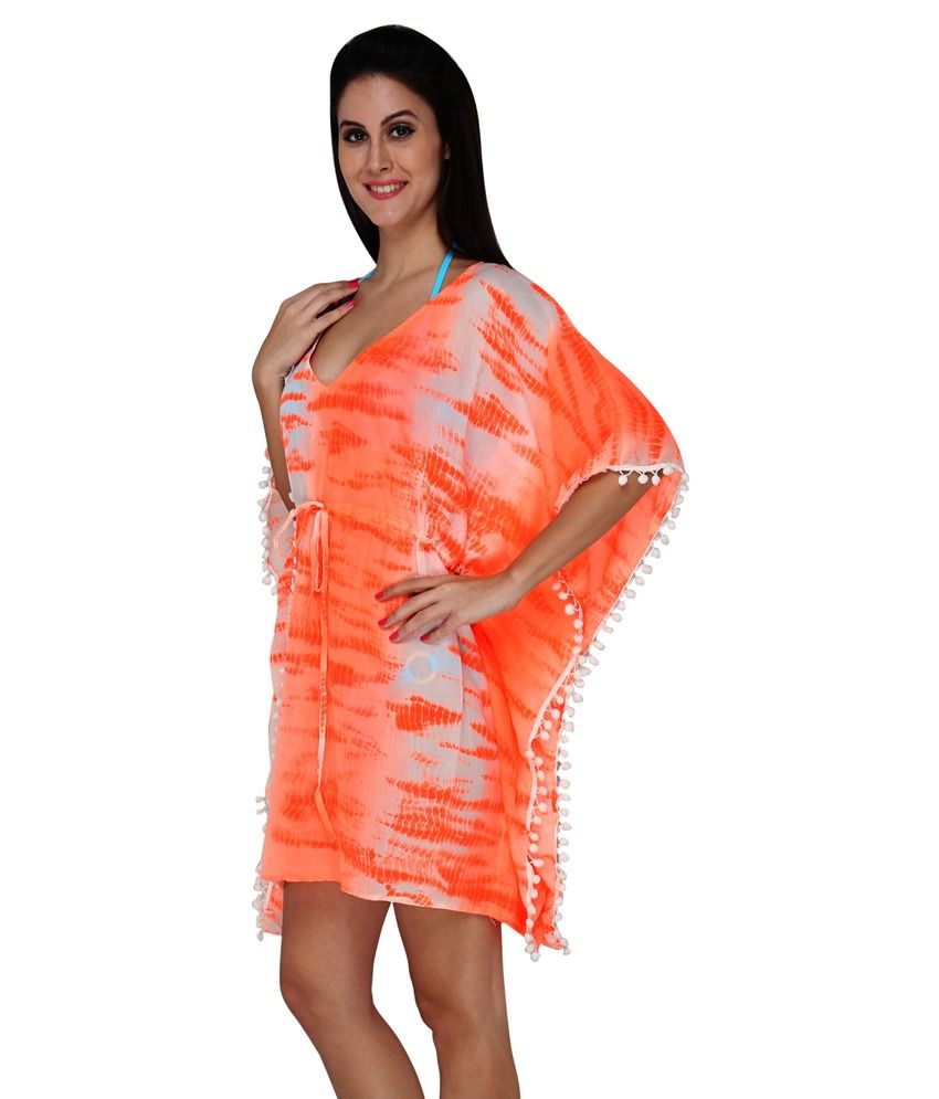 Buy The Beach Company Orange Kaftan Online At Best Prices In