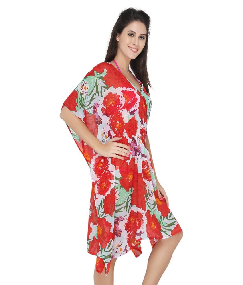 The Beach Company Red Kaftan