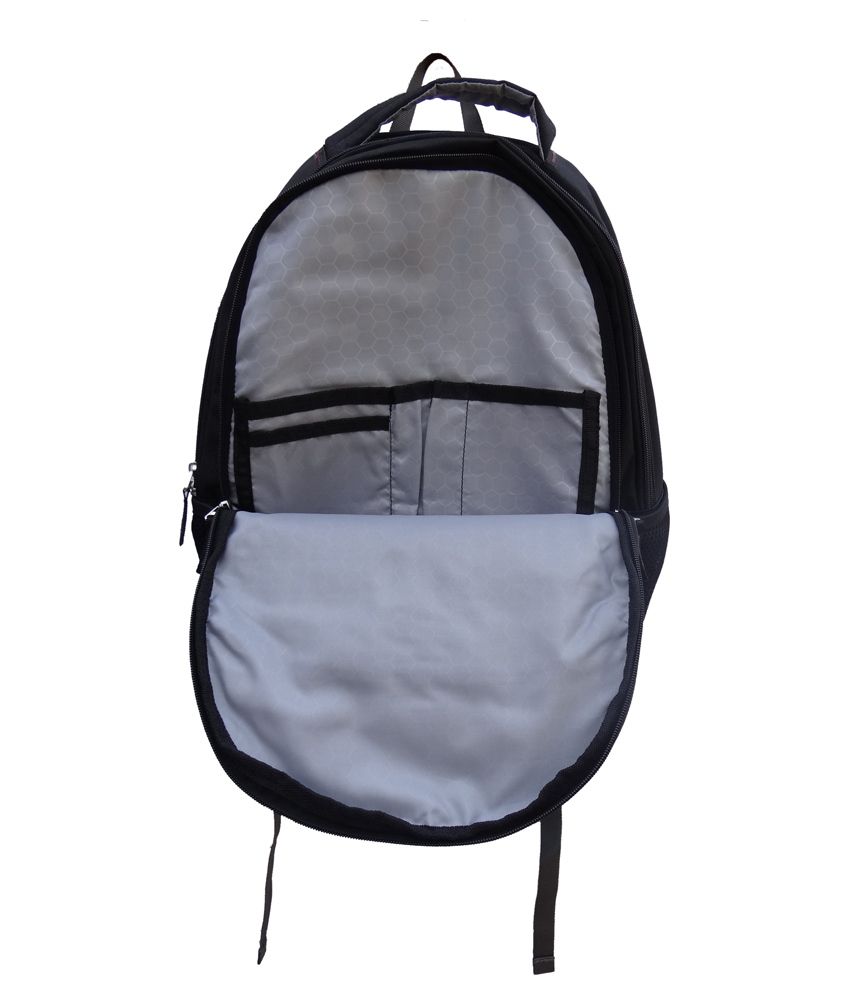 Alfa Jazz Black Polyester Laptop Backpack - Buy Alfa Jazz Black ...