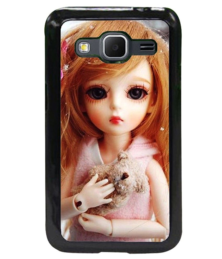 Fuson Back Cover For Samsung Galaxy Core Prime Multicolour Printed