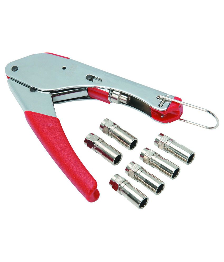 Trix F Type Connector Compression Tool Red Buy Trix F Type Connector