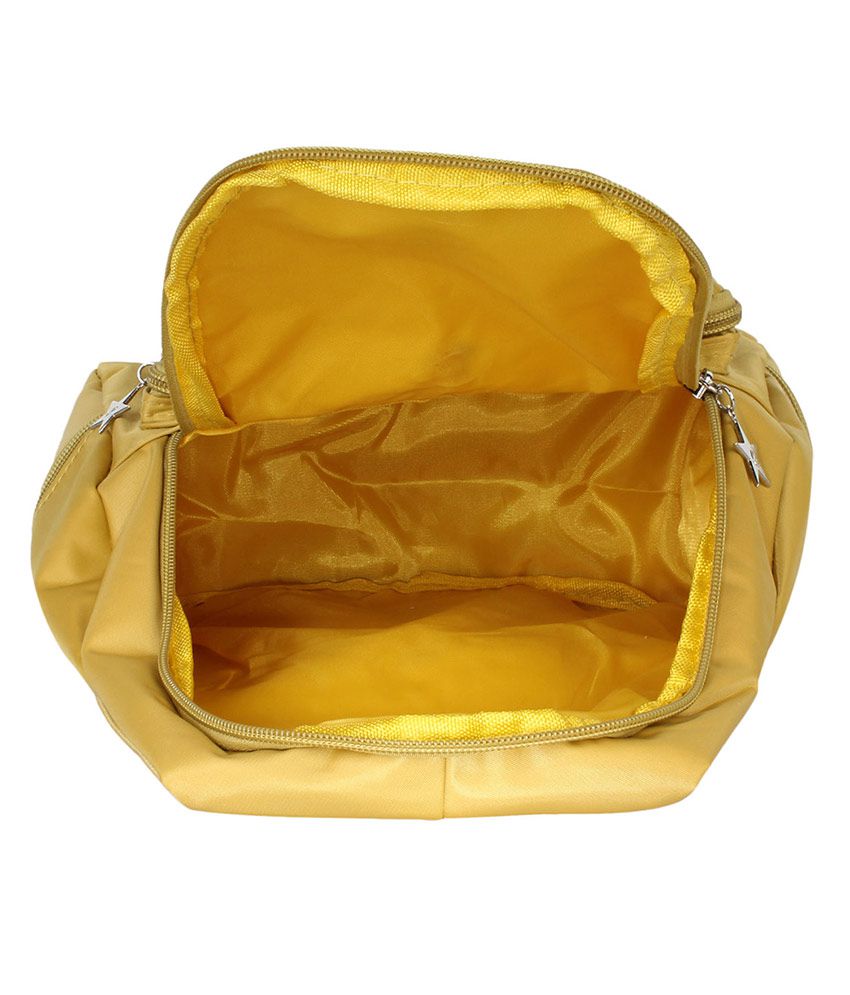 Agnis B Voyage Yellow Canvas Backpack - Buy Agnis B Voyage Yellow ...