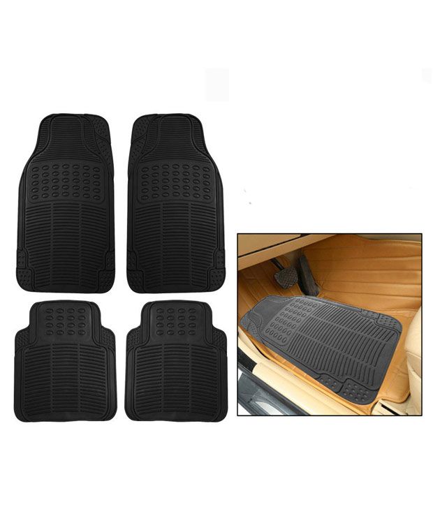 Wishwell Pvc Car Mat For Skoda Yeti Black Buy Wishwell Pvc Car Mat