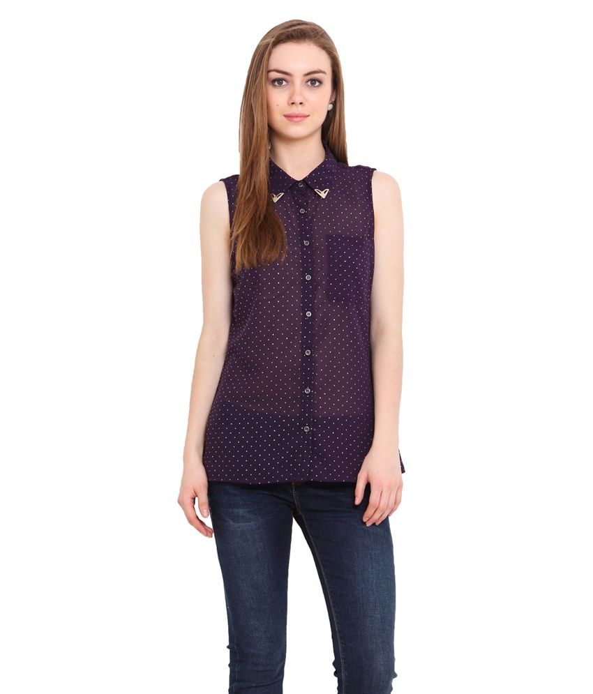 buy blink purple poly georgette shirts at best buy blink purple poly georgette shirts at best