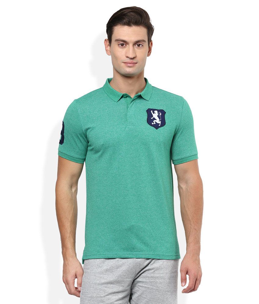  Giordano  Green Solid Polo  T Shirt Buy Giordano  Green 