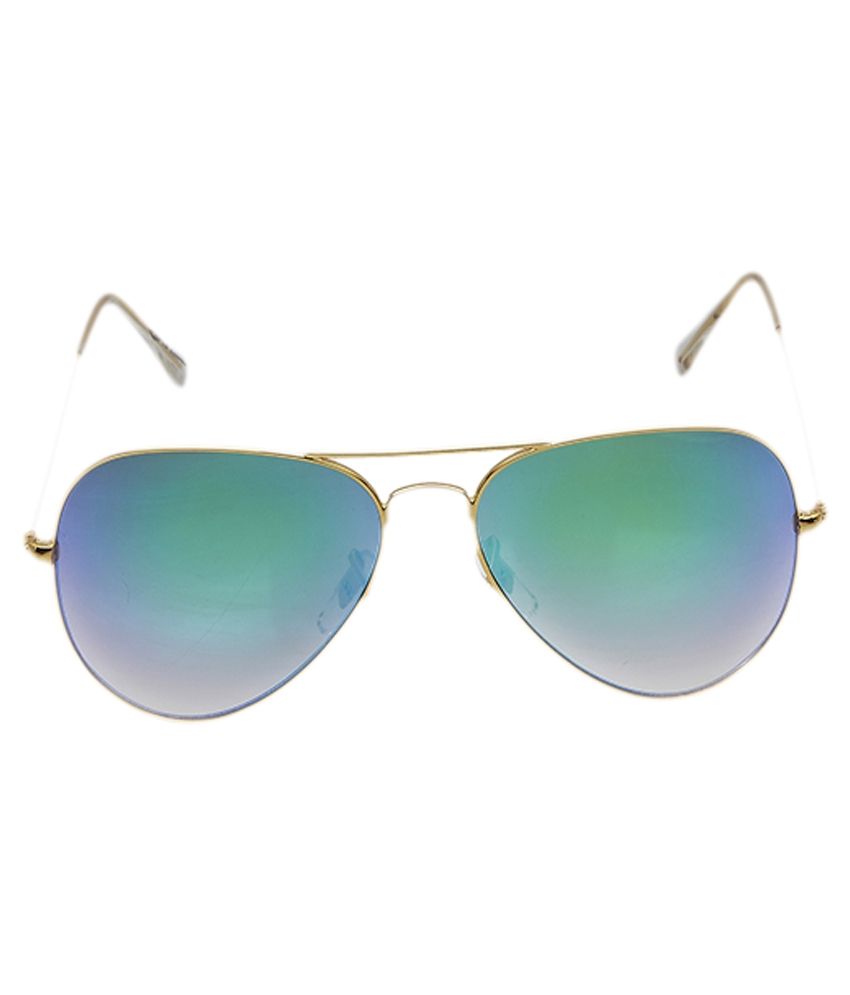 Iris Eyewear Green Aviator Steel Sunglasses Buy Iris Eyewear Green