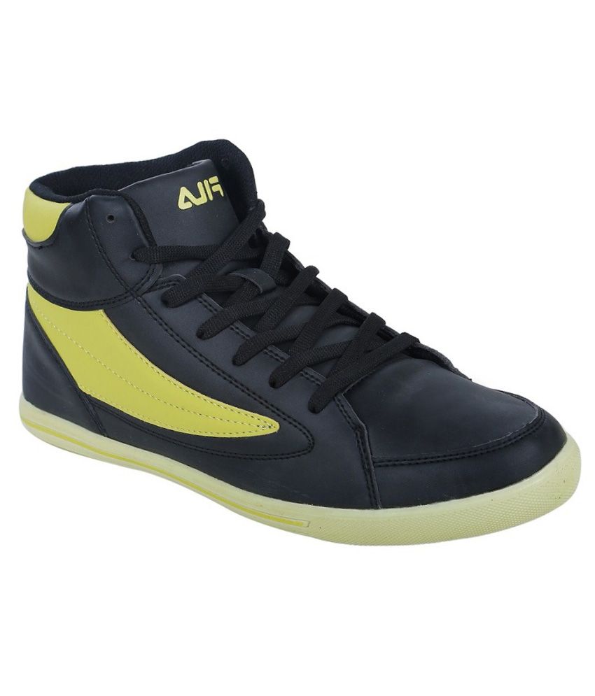 fila black lifestyle shoes